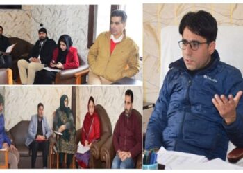 Jt. Dir Information-(K) convenes meeting of Div & Distt Officers