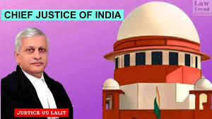 Justice U U Lalit sworn in as Chief Justice of India