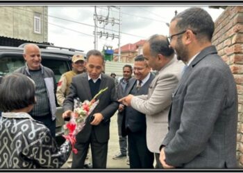 Justice Tashi Rabstan visits SOS Children’s Village, assesses facilities