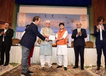 MoS Civil Aviation inaugurates 4th Heli-India Summit, Civil enclave to come up in Jmu at a cost of 861 Cr