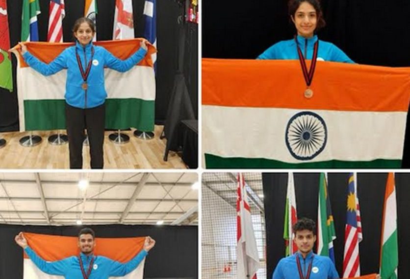J&K Fencing Athletes make India proud at Commonwealth Championship in New Zealand