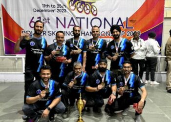 J&K Masters wins 5th gold in National Roller Skating championship