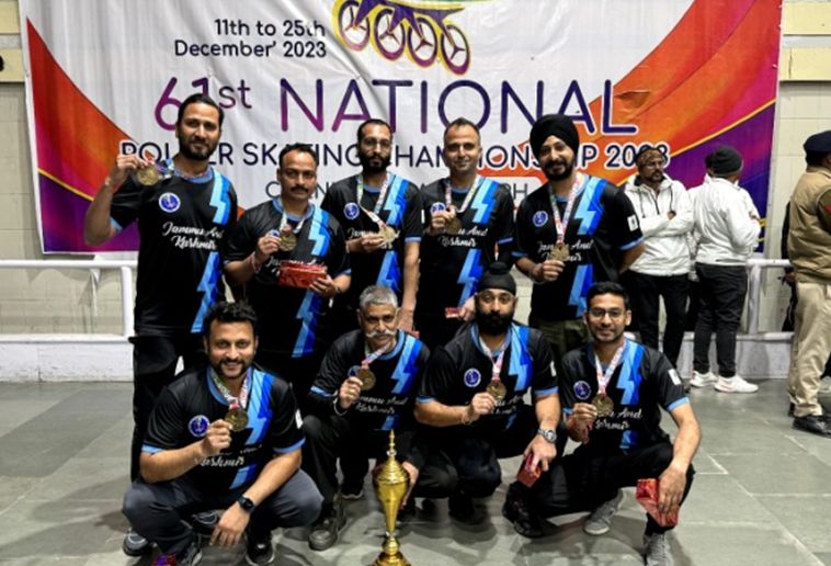J&K Masters wins 5th gold in National Roller Skating championship