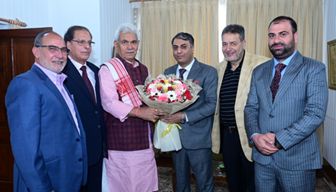 National Secy Mahamana Malaviya Mission; KCC&I delegation call on LG