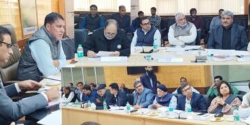 Nazir Ahmad Khan Gurezi reviews power scenario, emphasises timely completion of RDSS projects