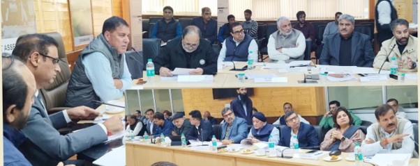 Nazir Ahmad Khan Gurezi reviews power scenario, emphasises timely completion of RDSS projects