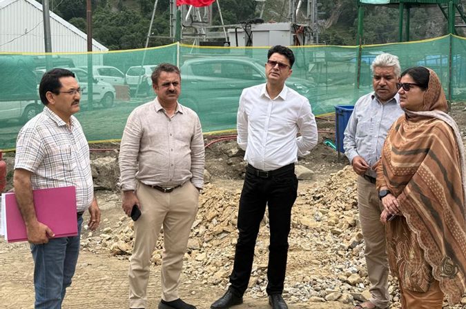 MD KPDCL reviews progress of power arrangements for Amarnath Yatra-2025 at Baltal
