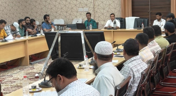 BLOs imparted training at Kishtwar for Special Intensive Revision-2025