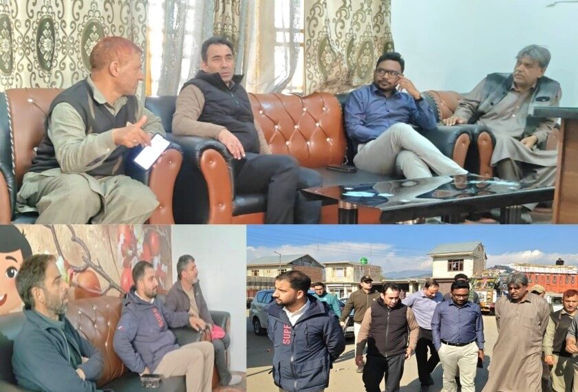DC Kupwara inspects functioning of Fruit Mandi Handwara, Assures Resolution of Trader’s Issues