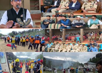 District Admin Kupwara conducts Mock drill at DPL