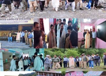 DC Kupwara visits Machil, inspects ongoing dev works