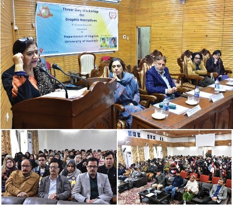 KU begins three-day workshop on ‘Graphic Narratives’