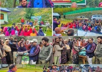 KVK Bandipora-1 organises Technology Demo on Brown Sarson at Kootasatrie NICRA Village