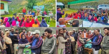 KVK Bandipora-1 organises Technology Demo on Brown Sarson at Kootasatrie NICRA Village