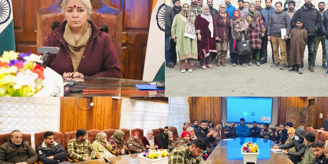 DC B’pora holds second monthly interaction with Govt Scheme Beneficiaries Under “ Kahani Jeet Ki” Initiative
