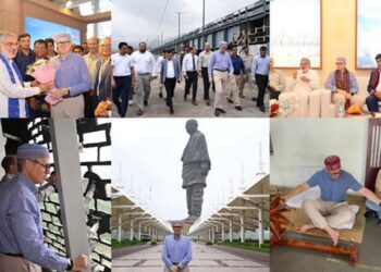 CM’s Salute At Sabarmati Ashram, Statute Of Unity In Gujrat Excites PM Modi In Delhi