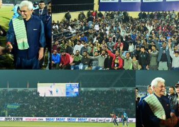Kashmir Hosts Historic Legends Cricket League Final At Bakshi Stadium