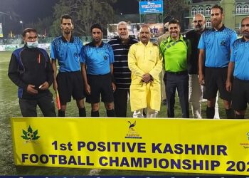 J&K Police XI defeats Positive Kashmir FC