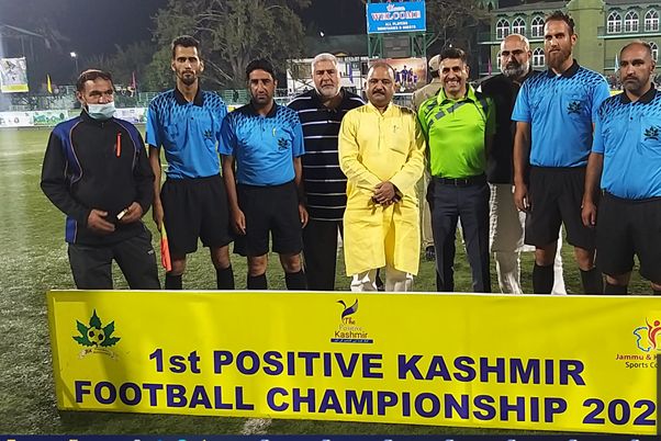 J&K Police XI defeats Positive Kashmir FC