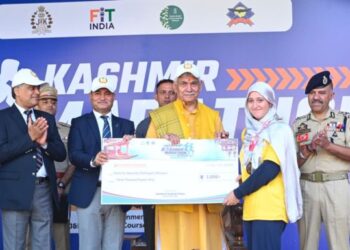 Kashmir Marathon Reflects Youth’s Resolve for a United India : LG Sinha