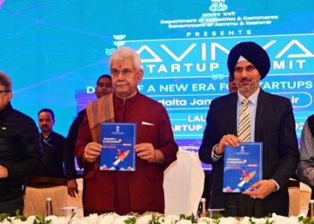 LG Sinha launches ‘New Jammu & Kashmir Start-up Policy- 2024-27’