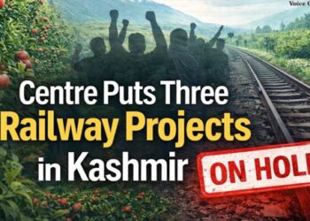 Kashmir rail projects paused after objections from farmers