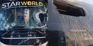 Srinagar-bound bus pelted with stones in Punjab, second attack in two days