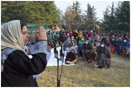 DDC Chairperson holds Public Darbar at Kawhar B’la, reviews developmental works