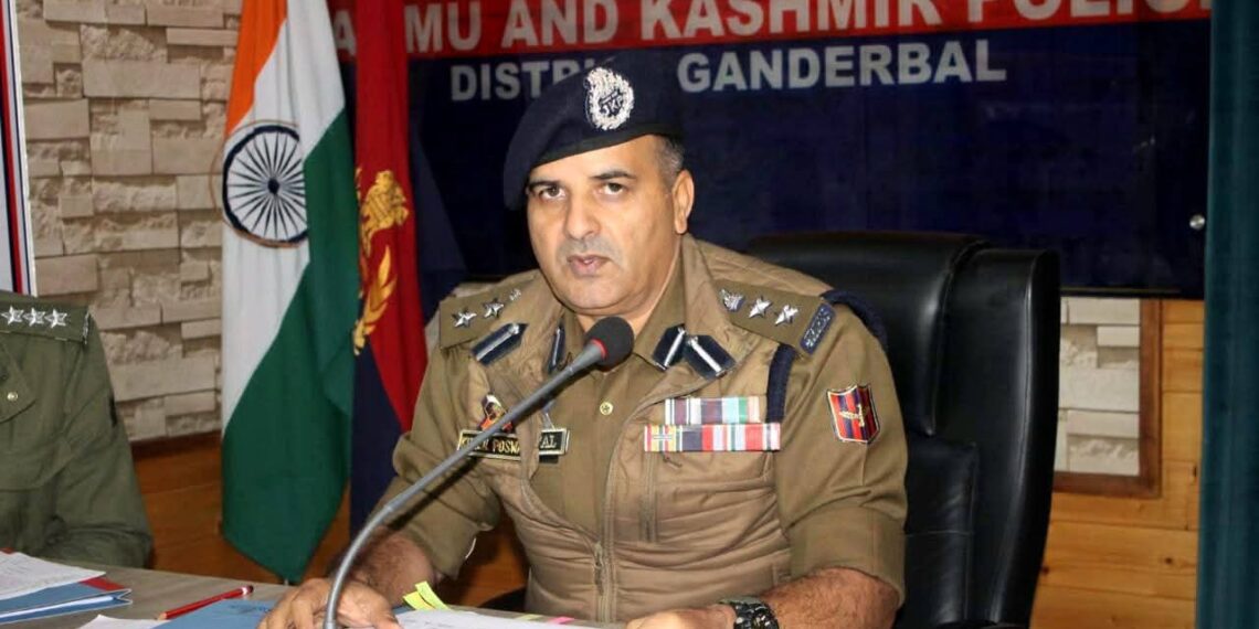 SSP Khalil Ahmad Poswal Reviews Crime, Security Preparedness in G’bal; Stresses Implementation of New Criminal Laws