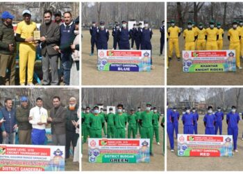 Range Level U-19 T20 Cricket Tournament: Khanyar Knight Riders and G’bal Reds reached to finals