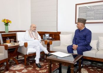 Khatana Raises Tribal Alienation Concerns with Home Minister