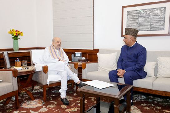 Khatana Raises Tribal Alienation Concerns with Home Minister