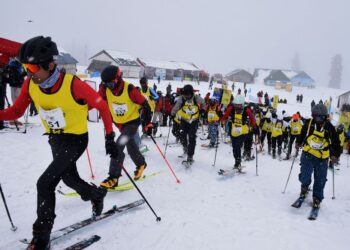 Amid snow, drizzle, athletic perseverance raises visual warmth at Khelo Winter Games On Day 2 At Gulmarg