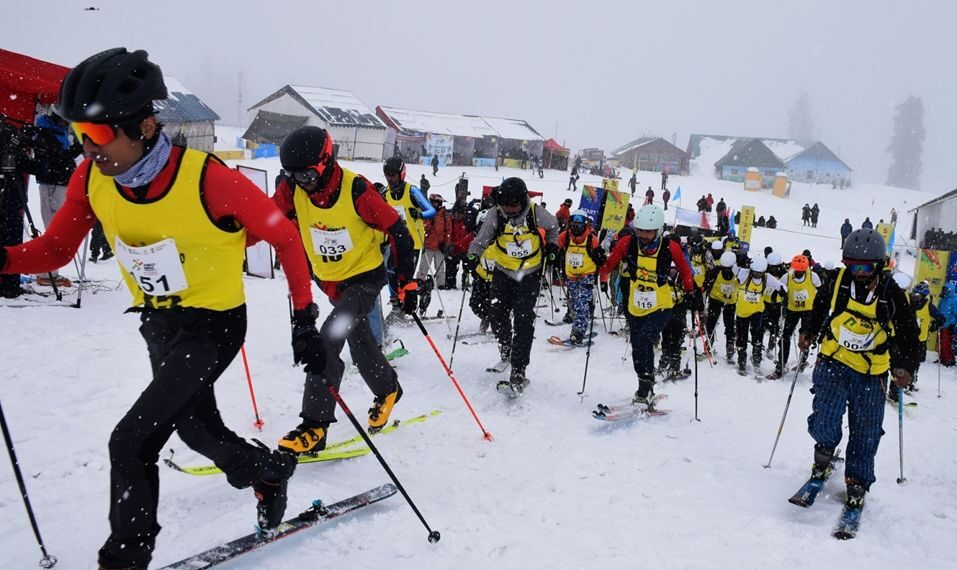 Amid snow, drizzle, athletic perseverance raises visual warmth at Khelo Winter Games On Day 2 At Gulmarg
