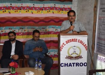One Day Awareness cum Career Counseling Workshop organised at Govt Degree College Chatroo.
