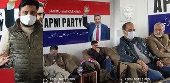 Apni Party’s focus on alleviating sufferings of the people: Altaf Bukhari