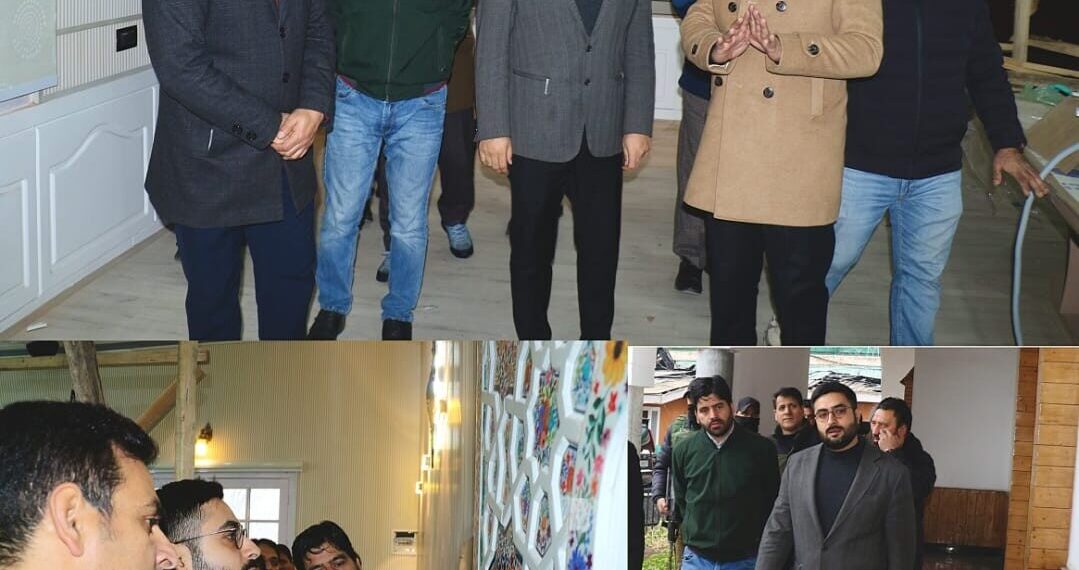 DC Srinagar inspects progress of upgradation, renovation works at Banquet Hall-Conference Complex      