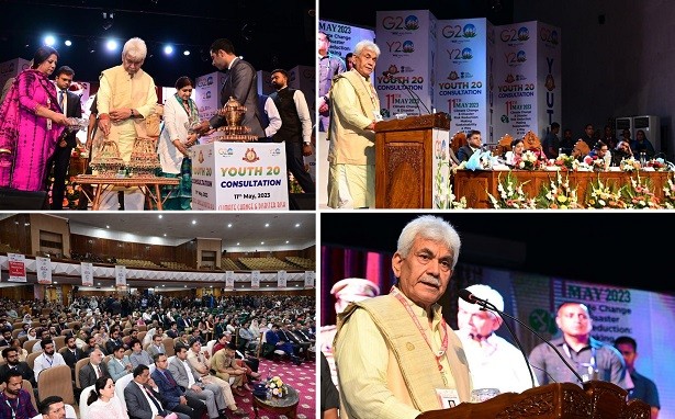 Onus on Youth to provide solutions to climate , global challenges of 21st century: LG Sinha
