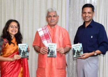 LG Sinha releases “Curse of the Pir” authored by Mukesh Singh, Anupama Pandey
