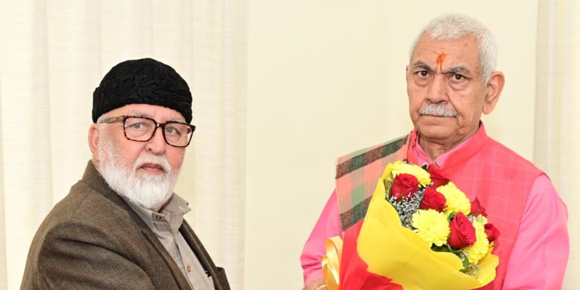 Abdul Majid Wani, former Minister calls on LG