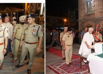 LG, DG, ADGP, others participate in wreath laying in Srinagar