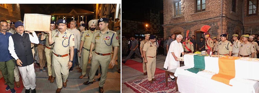 LG, DG, ADGP, others participate in wreath laying in Srinagar