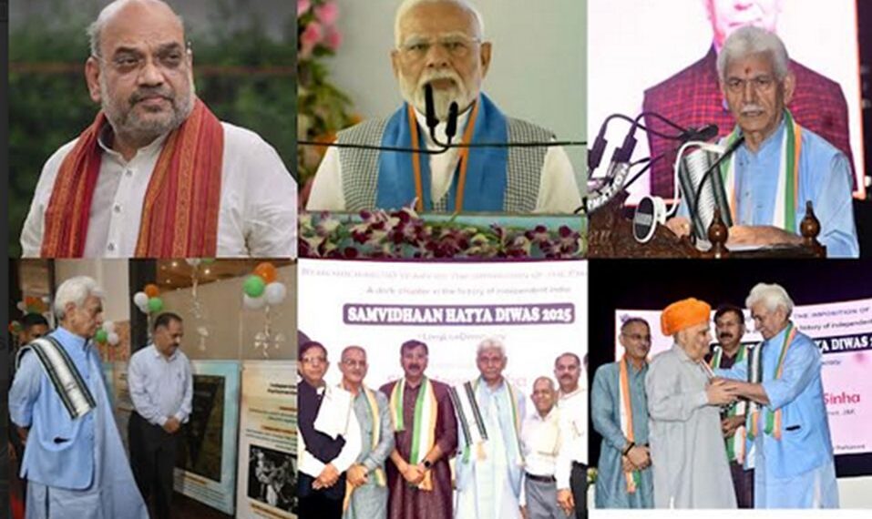 Emergency’s 50th Anniversary: LG Echoes PM On Democracy, Constitutional Supremacy