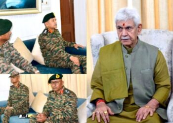 LG Reviews J&K Security With Army Chief, Army Commander, Northern Command
