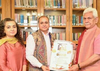 LG Reviews Preparations for Chinar Book Festival, Meets Public Delegations
