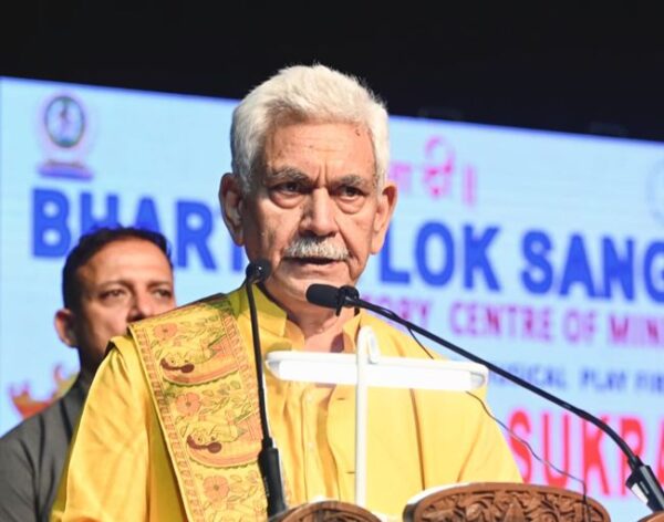 Border villages the nation’s identity, not periphery: LG Sinha in ...
