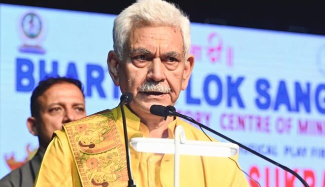 LG Sinha Ignites 100-Day Nasha Mukt J&K Campaign   