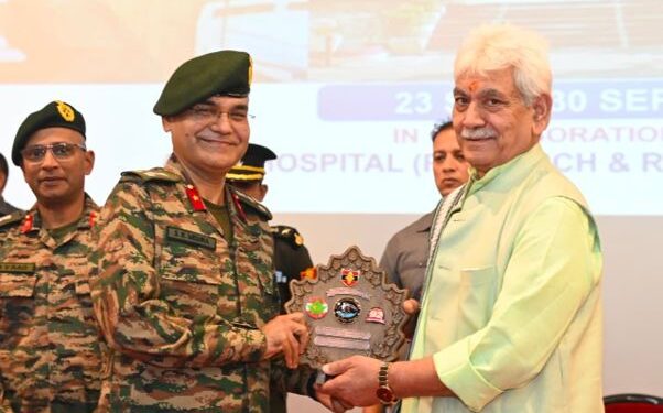 Army not only a force of Defence, but also a source of healing’: LG Sinha