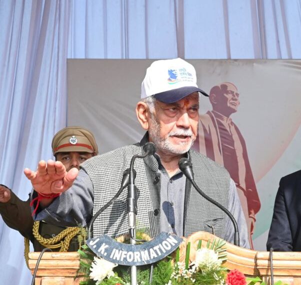 J&K has moved from terror, separatism to democracy, development: LG Sinha