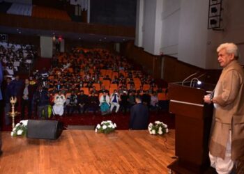 LG Sinha Addresses ‘Akhil Bhartiya’ Kavi Sammelan